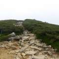 雨降る前に金峰山