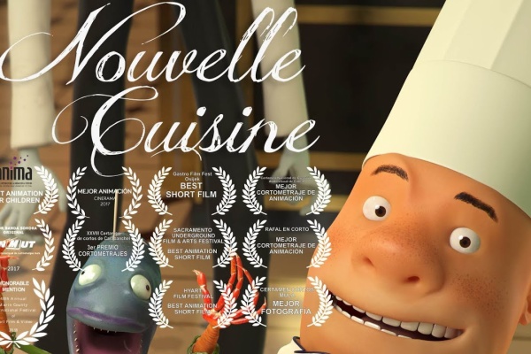 料理の見た目が斬新なシェフのショートcgi Nouvelle Cuisine ネタこもりブログ