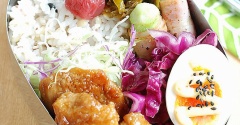 鶏の甘酢煮弁当【自由になる金曜日】