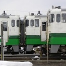 懐かしいかな　キハ40　会津若松駅構内