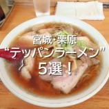 『宮城・栗原“テッパンラーメン”5選!』の画像