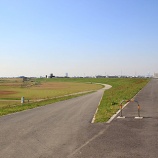 『土手上は日本一長いサイクリングロード』の画像