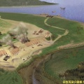 中学校歴史教科書タイムトラベル　奈良時代の国分寺建設と官道のイラストから情報を読みとる　