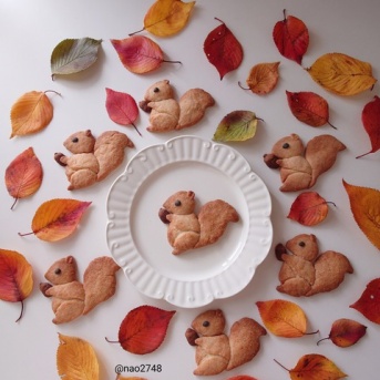 リスのクッキー

