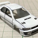 トミカギフトセット スポーツカーヒストリーセレクション スバルインプレッサ WRX typeRA STi Version Vを改造 その2