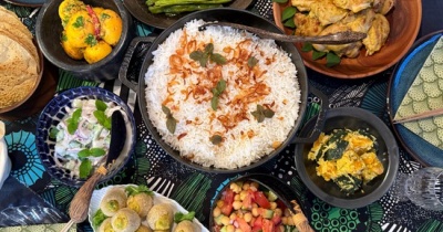 9月　ご近所さんとインド料理パーティー