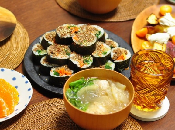 久しぶりに帰ってきた長女のリクエスト晩ごはんとオットの貢物シリーズ