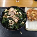 ひさしぶりに　”肉ぶっかけ”