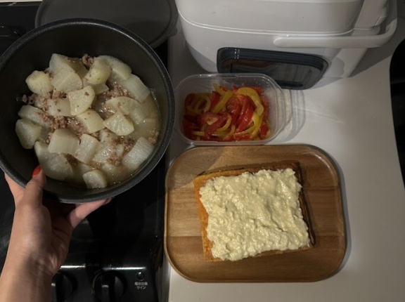※読者の皆様へお願い※と最近の次女のお料理、そして土曜日の我が家の地味晩ごはん