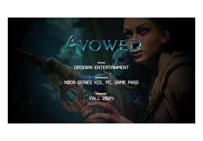 Obsidian新作「AVOWED」2024年秋発売！！