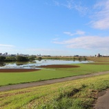 『江戸川の水位上昇により冠水しました』の画像