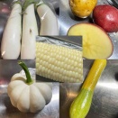 (北海道)道の駅「夏野菜」とグリーンカレー