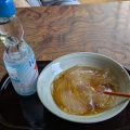 山の中の善作茶屋でところてんを食べる