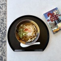函館市豊川町27 函館魚市場食堂 魚いち亭 その14 月見うどん550円