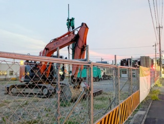 春日井整形外科の跡地に「ツルハドラッグ」ができるみたい（春日井市東野町）