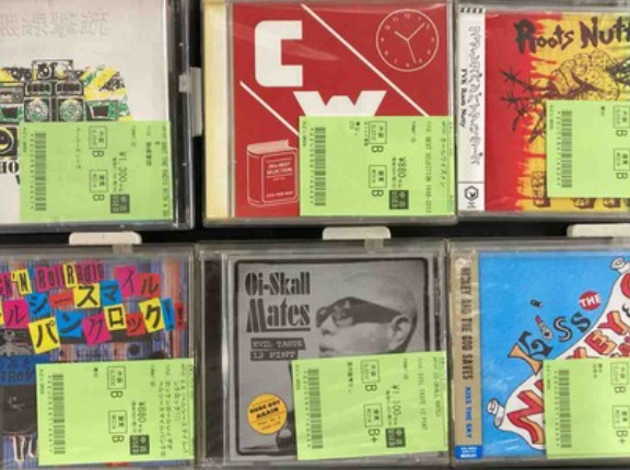 日本人PUNK中心で中古CD入荷!!