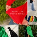 「初夏の肌ごこち展」5/19(Tue)-5/31(Sun)