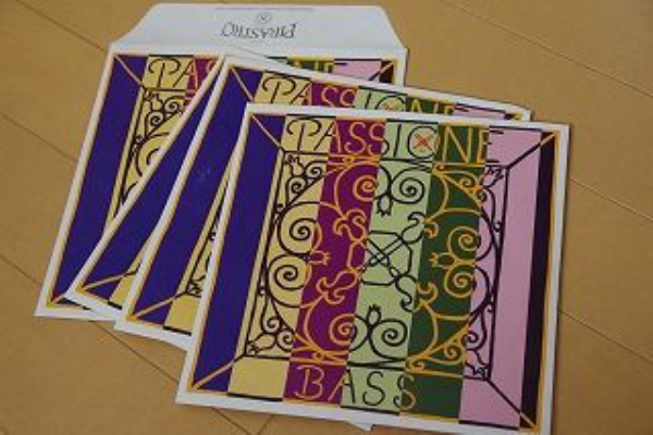 コントラバス弦 パッシオーネ Passione 資格と趣味ののんびり日記