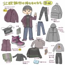 真冬の北欧旅行 こどもの服編