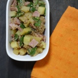 『じゃがいもとピーマンとベーコンのごま和え【#お弁当 #お弁当おかず #簡単レシピ #時短 #レンチン #電子レンジ #おかず】【レシピ2224】』の画像