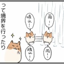 夏の思い出：晴れと雨の狭間で。