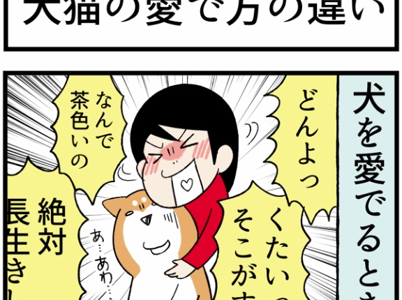 犬と猫、愛で方の違いが まるで「陰と陽」