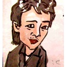 似顔絵・池松壮亮