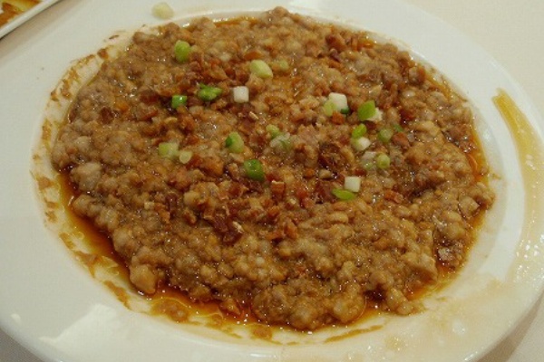 広東料理写真館13 飯をかきこめ 広東版ハンバーグ 吃尽天下