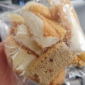 新潟市東区の大元堂製パンで超お得なカステラサンドの切り落としとなめらかこしあんドーナツとメロンパン