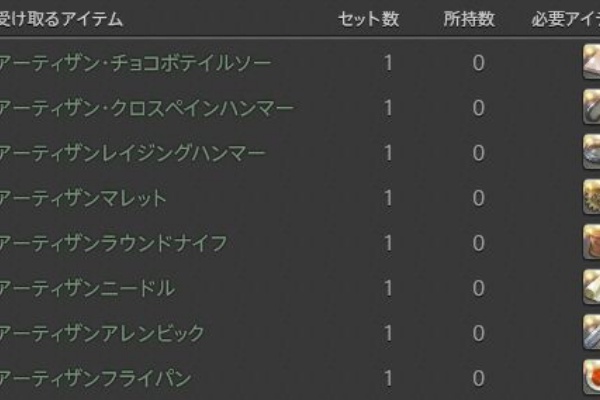 新生ff14 スプラ装備 アーティザンフォリジャー装備 取得方法 3 3 サバイバルゲーム情報館 装備 セット サバイバルゲーム情報館
