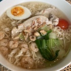 『バリ料理のBintang Cafe（ビンタンカフェ）でミークアとグリーンカレー』の画像