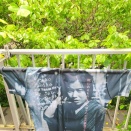 「金子文子没百年Tシャツ　現にあるものをぶち壊すのが私の職業です」