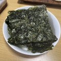 城北洞散策　韓国のり屋さん「玉石焼き海苔」即席焼きのり　옥돌구이김