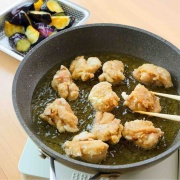 ♡じゅわっとしみうま！鶏肉となすの甘酢だれ♡【#簡単レシピ #時短 #節約 #揚げ焼き #作りおき 】