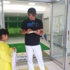 日ハム大田「ずっと待っていてくれたもんな」　子供たちに即席サイン会