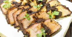 じっくり焼いて♪豚ロースのBBQ風ロースト