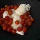 妹ちゃんご夫妻からいただいたブッラータがめちゃ美味しかった♪