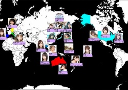 【乃木坂46】写真集撮影で世界地図だいぶ征服してきたね