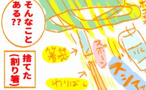 「食べさせない」割り箸の意思