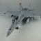 1/72　F/A-18C　ホーネット　製作　3　完成