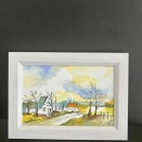 2025年第296回は、フィンランド　ヘルシンキ郊外　秋　11月2日描く