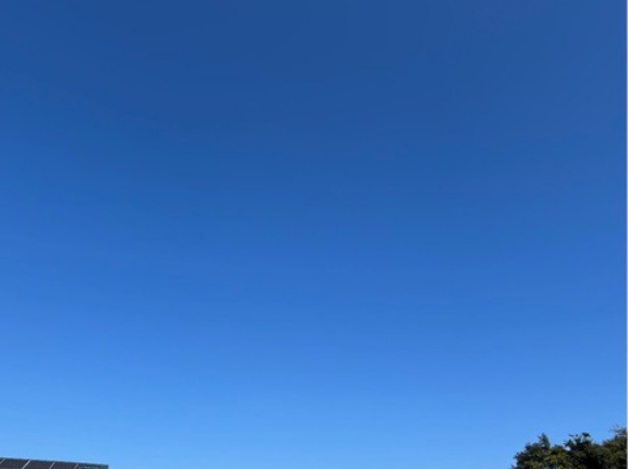 久しぶりの青空です🩵💙🩵😆👌