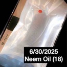〓「 Neem Oil (18) 」〓 〜 ニームオイル (虫除け) 〜