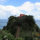 奥尻島の思い出８～164段の急な階段を上り下りして宮津弁財天へ❗️宮津地区