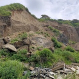 『能登半島地震の被災状況、輪島市門前町の斜面災害の状況』の画像