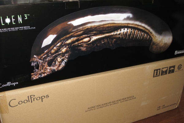 エイリアン3 ドッグエイリアン ライフサイズ ヘッド プロップレプリカ 未開封品 エイリアン3 ドッグエイリアン ライフサイズ ヘッド プロップレプリカ