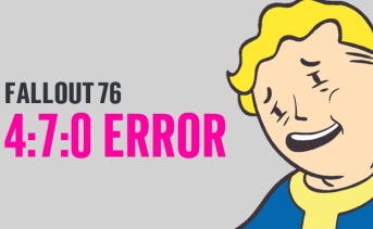 【Fallout 76】PC版で4:7:0エラー報告が増加中