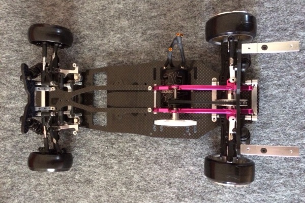 ドリラジ ラジドリ 隼シャーシ 2駆ドリ