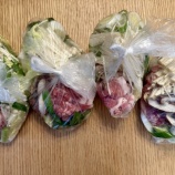 『🥬アイラップ仕込みで野菜ストック量産中な件（ダイエッターBBAの冷凍庫事情）』の画像