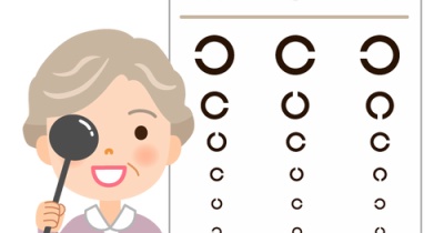 【シニアの暮らし】発表～🎉💕👏視力検査🔍２回目（左）白内障手術後の視力検査。。